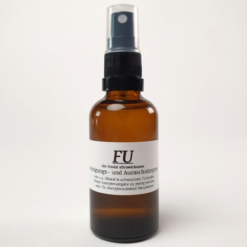 “FU” der ultrawirksame Reinigungs- und Auraschutzspray