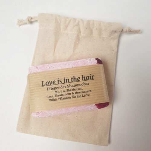 “Shampoobar mit Rose” Love is in the hair